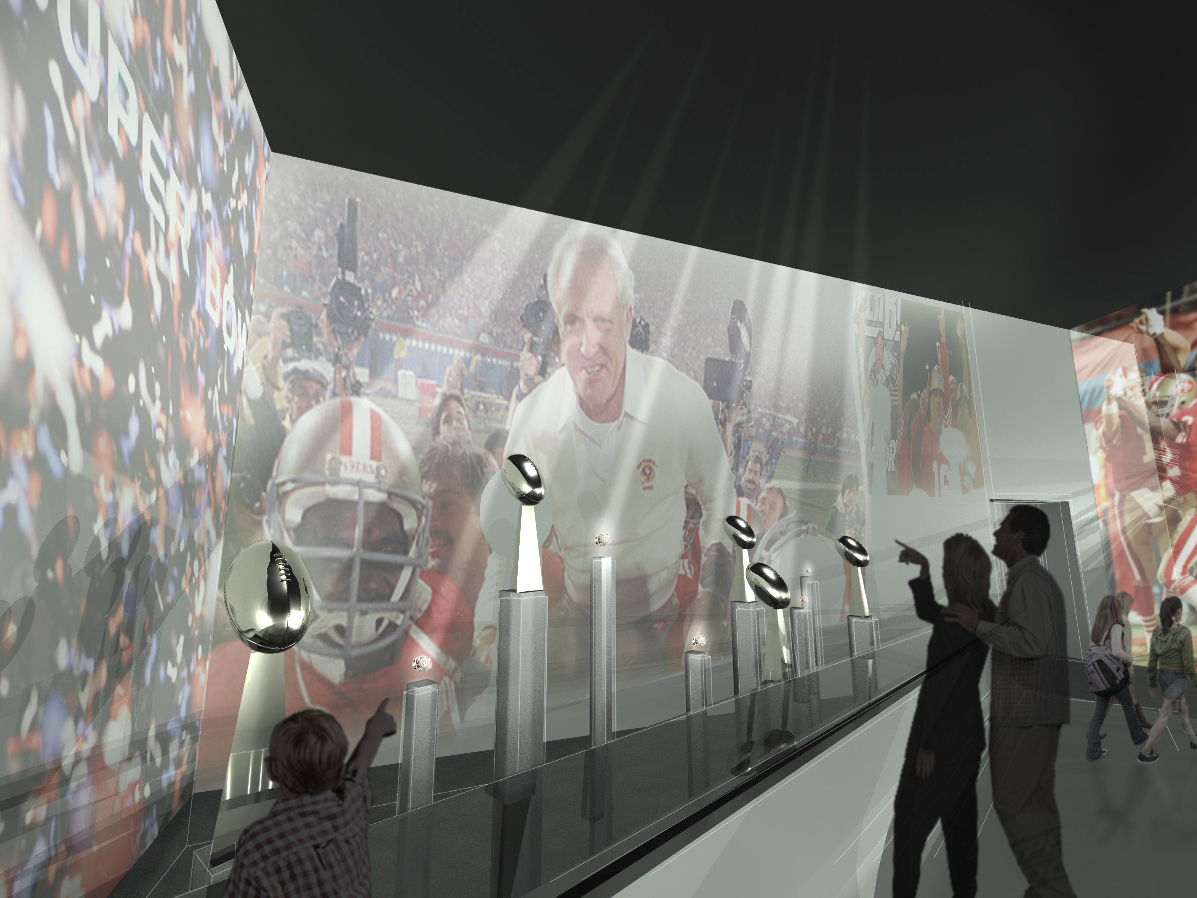 49ers Museum presented by Sony hosts fans at Super Bowl 50 - International  Sports Heritage Association