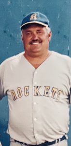 Blair Bosch in his baseball uniform.